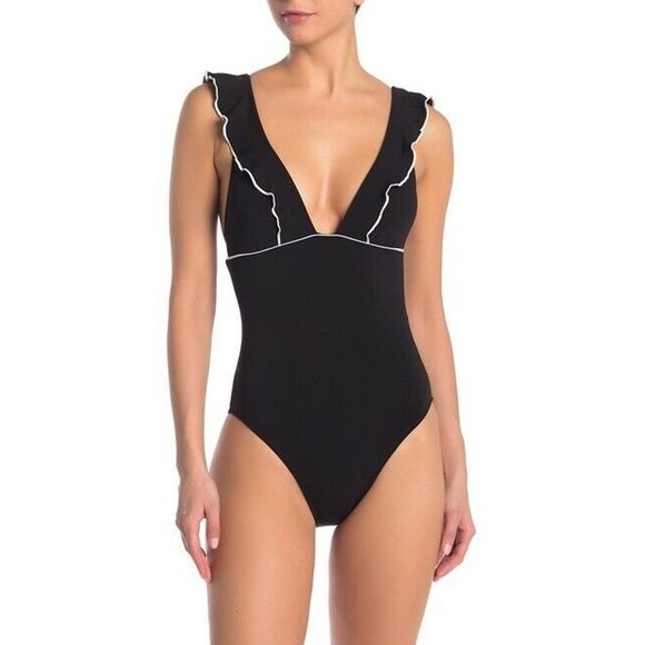 Robin Piccone Other - Robin Piccone Malia One-Piece Swimsuit 14 Plunge